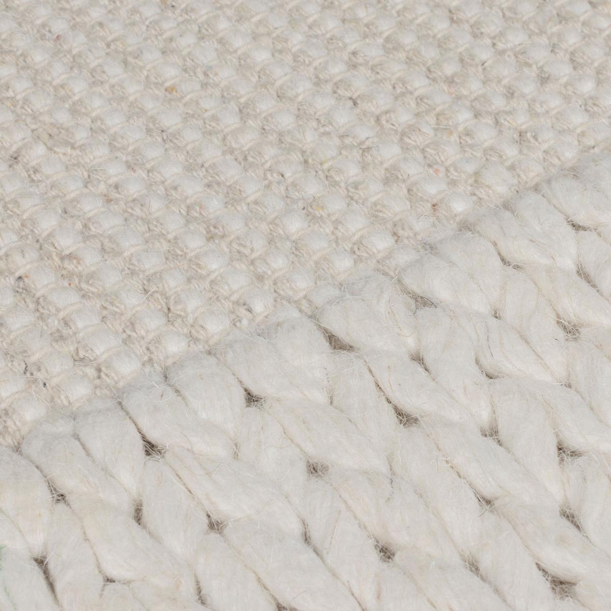 WOLLTEPPICH handgewebt CALDER, einfarbig, Beige, 120 x 170 cm - Beige, Textil (120/170cm) - KADIMA DESIGN