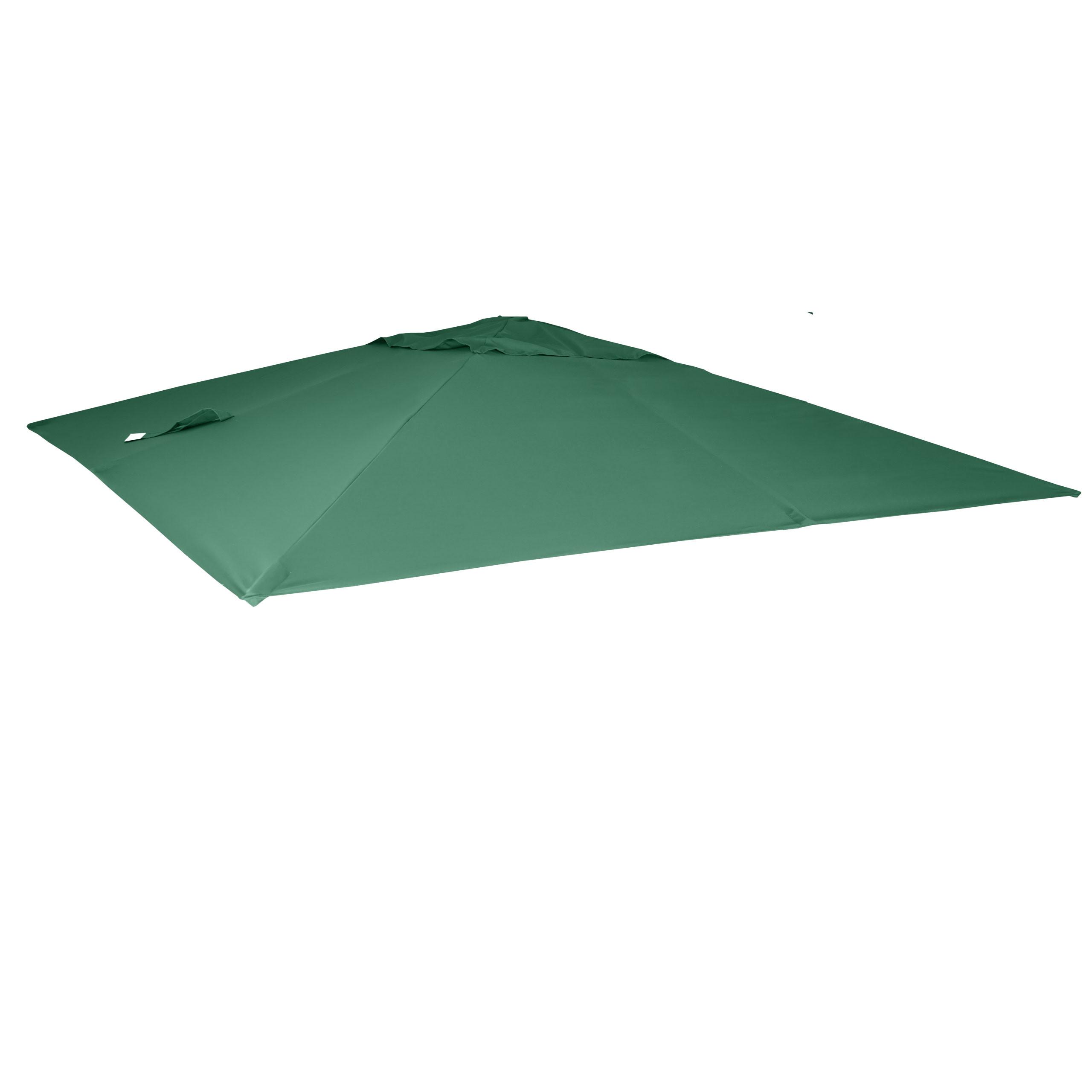 ERSATZ-BEZUG FÜR SCHIRM Dunkelgrün - Dunkelgrün, Textil (295/295cm) - MCW