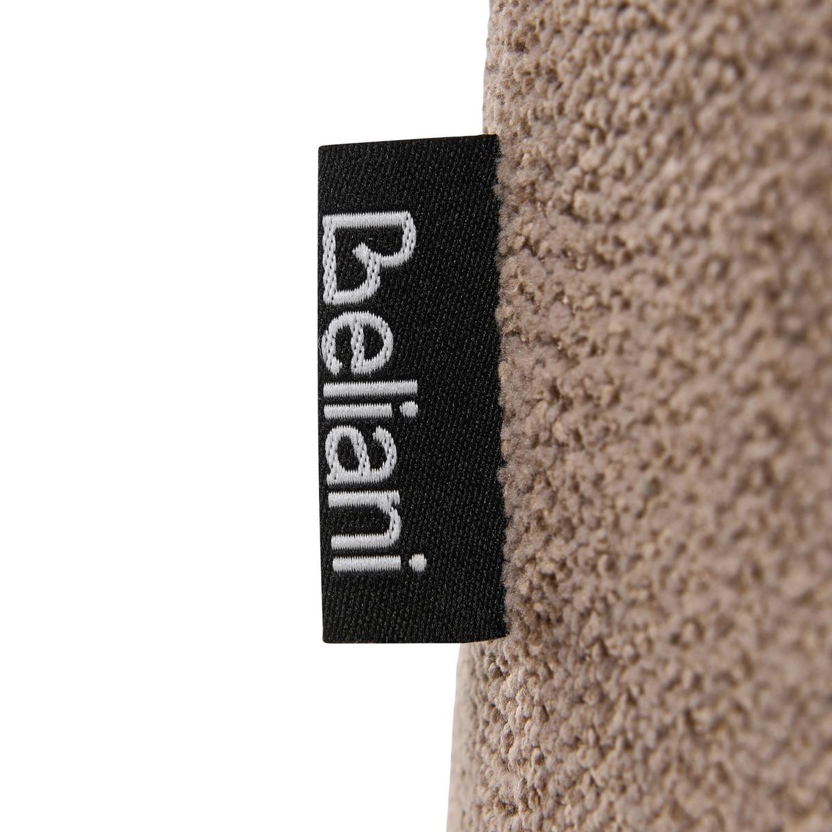 SCHREIBTISCHSTUHL Braun Rivlav - Braun, Textil/Metall (60/77/60cm) - Beliani