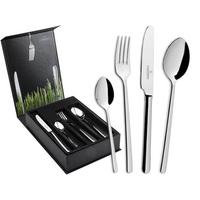 TAFELBESTECK INKL. BESTECKBOX Ventura silber 24-tlg. - Silberfarben, Metall - Picard & Wielpütz