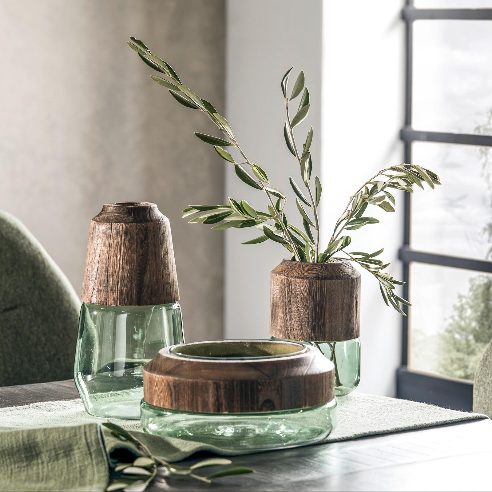Wazony w stylu Oil Green