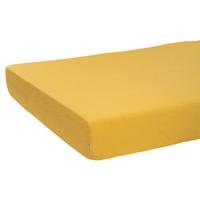 SPANNBETTTUCH reines Leinen zitronen-gelb 90/200 cm - Gelb, Naturmaterialien (90/200cm) - beties Heimtextil