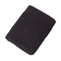 DUSCHTUCH Excellence schwarz 70/130 cm - Schwarz, Textil (70/130cm) - Homescapes