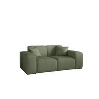 SOFA Celes Premium 2-sitzer Stoff Scala - Jadegrün, Holzwerkstoff/Textil (186/73/88cm) - Fun Möbel