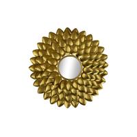 WANDSPIEGEL Gold 74,5/75 cm - Goldfarben, Metall (5.21/75/4cm) - KUNSTLOFT