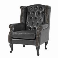 RELAXSESSEL Schwarz - Schwarz, Textil (75/102/80cm) - MCW