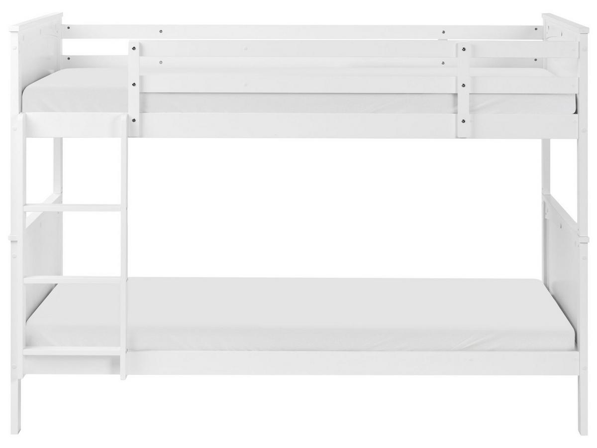 HOCHBETT 90/200 cm Weiß Albon - Weiß, Holz (90/200cm) - Beliani