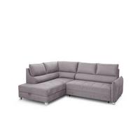 ECKSOFA Marno In Chill Me - Hellgrau, Holzwerkstoff/Textil (200/260cm) - Fun Möbel