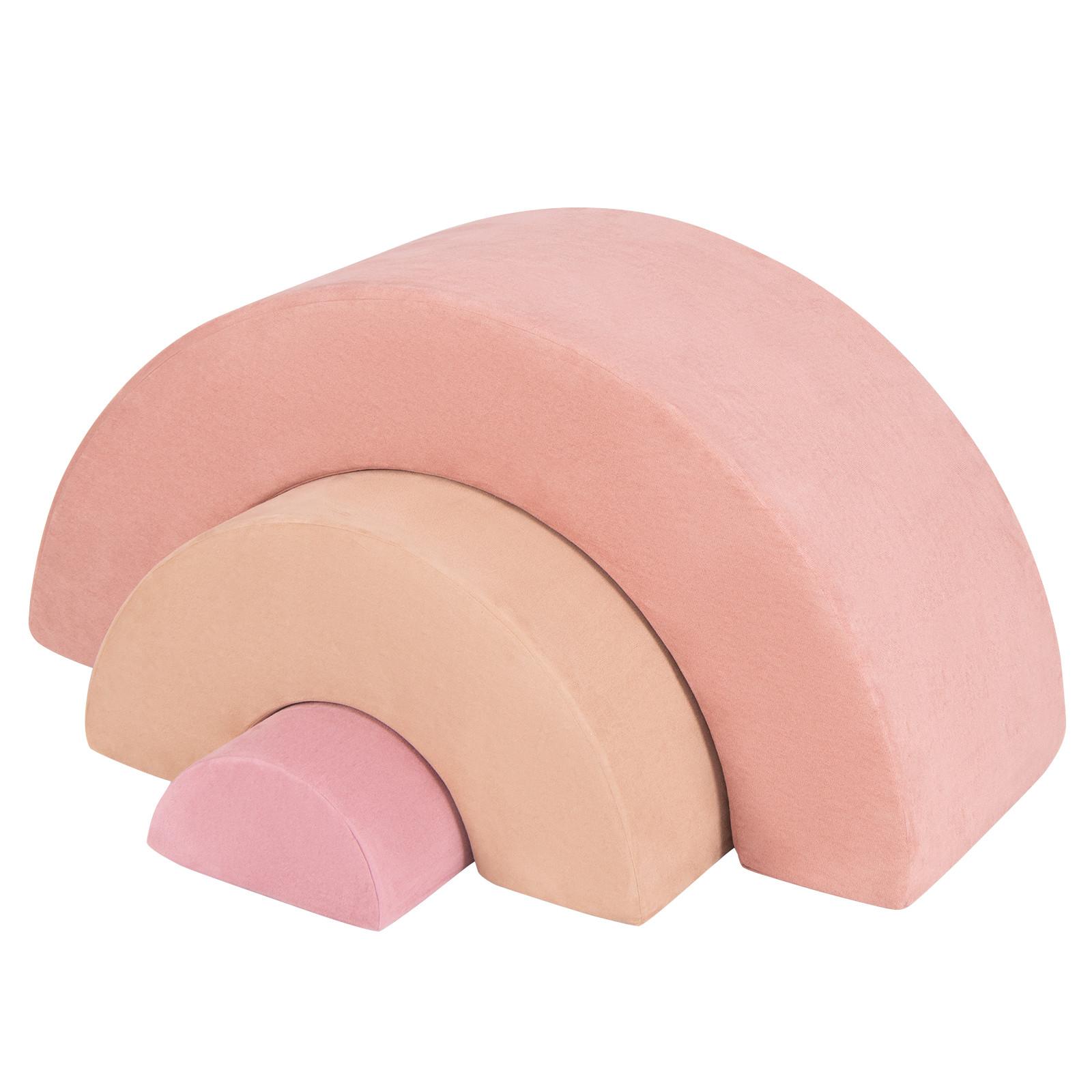KLETTERBOGEN Pink - Pink, Kunststoff (112/49/41cm) - COSTWAY