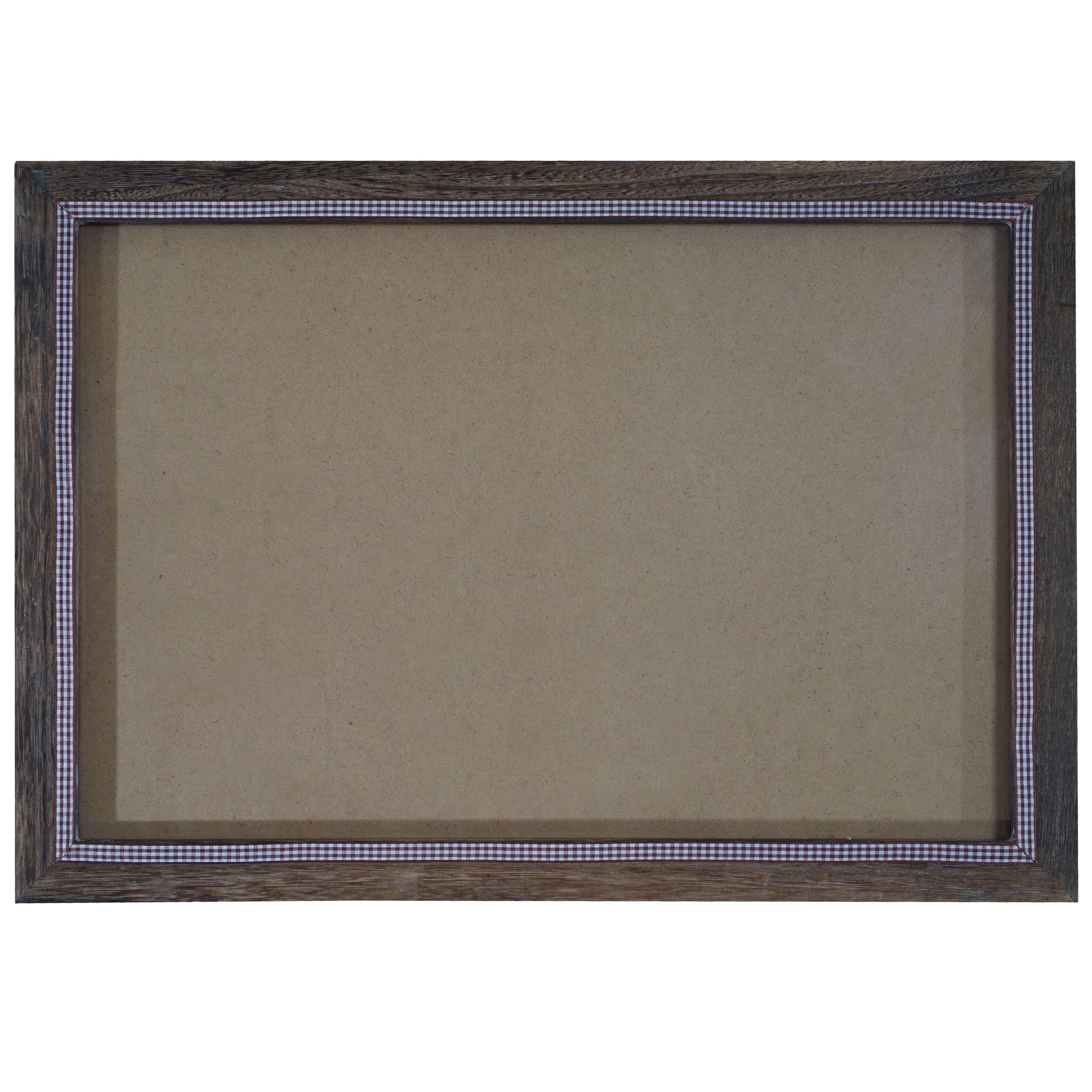 BILDERRAHMEN SHABBY-LOOK rechteckig Braun - Braun, Holz (51/36cm) - MCW