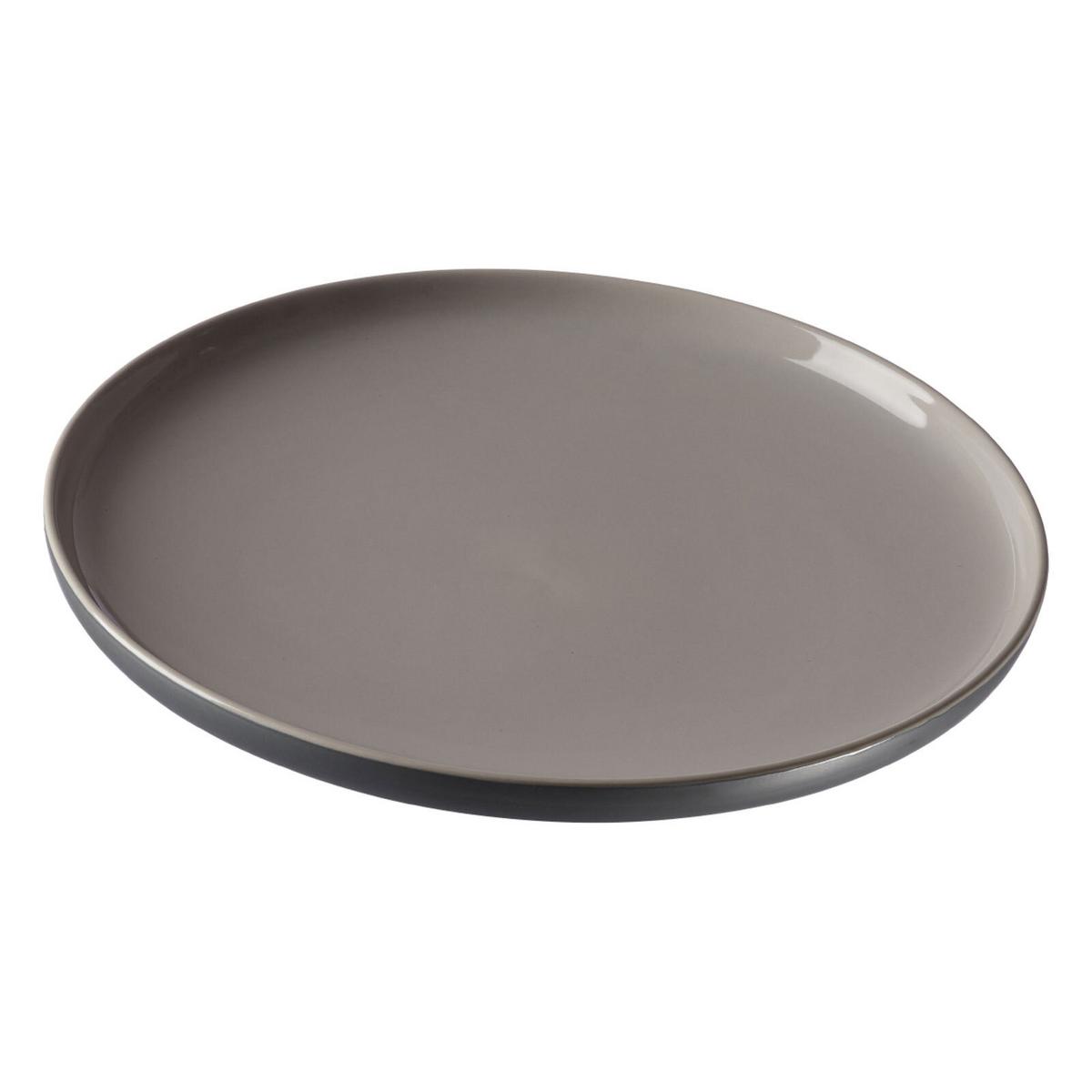 TAFELSERVICE Jasper grau 8-tlg. - Grau, Keramik (2/2/2cm) - Ritzenhoff Breker