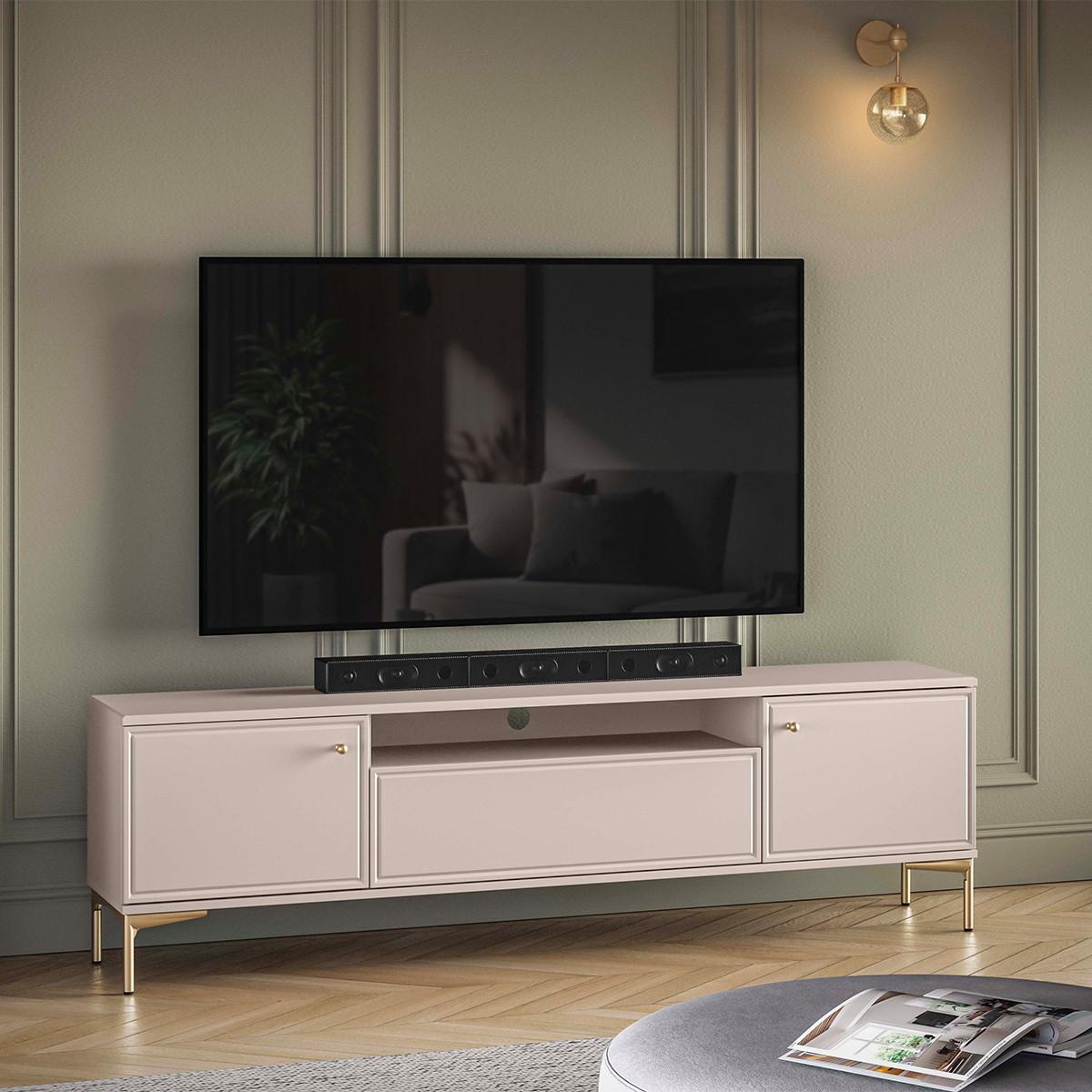 TV-MÖBEL Sélène Kaschmir - Beige, Holzwerkstoff (180/53/34cm) - Petits-meubles