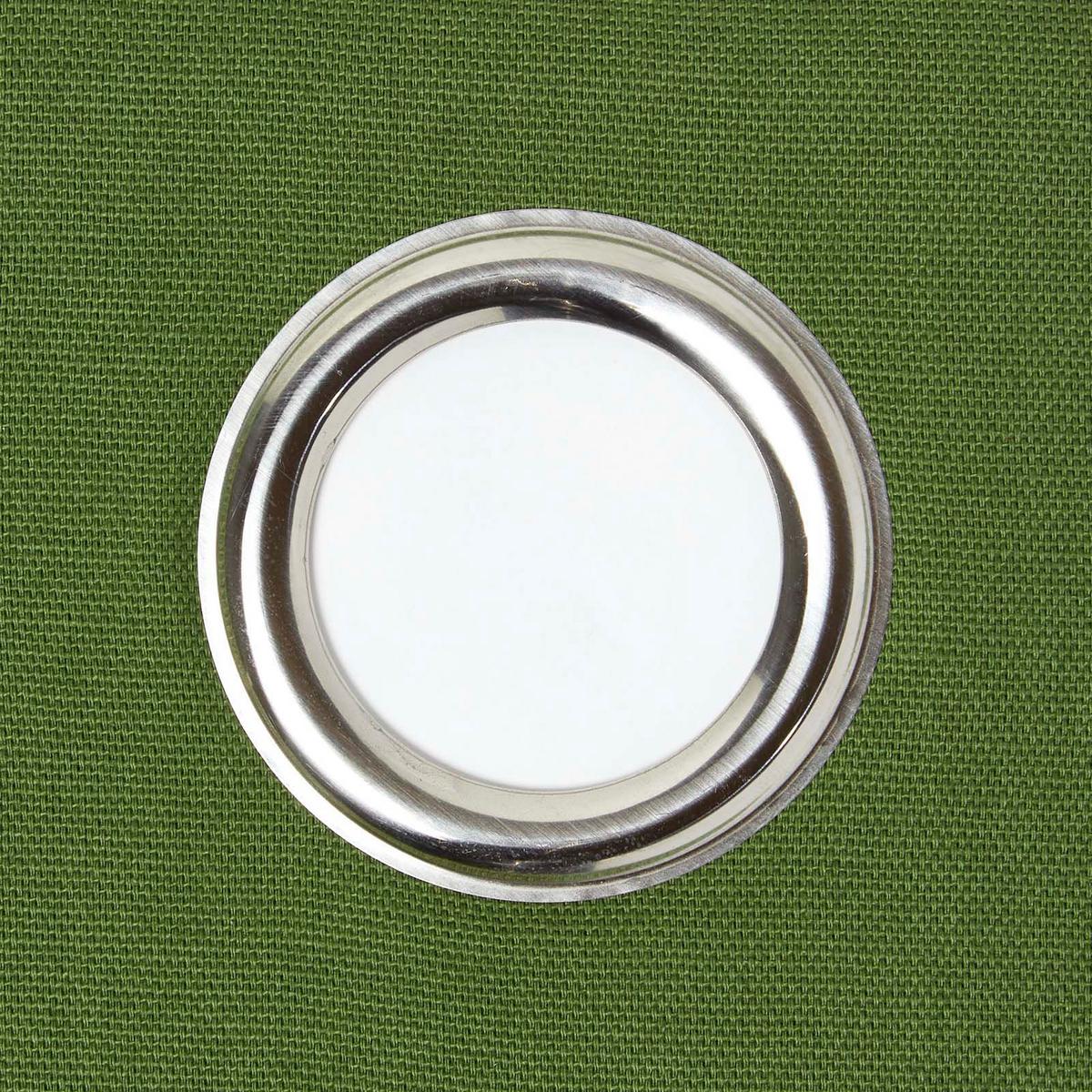 ÖSENVORHANG blickdicht 2er-Set, 137/228 cm - Olivgrün, Textil (137/228cm) - Homescapes