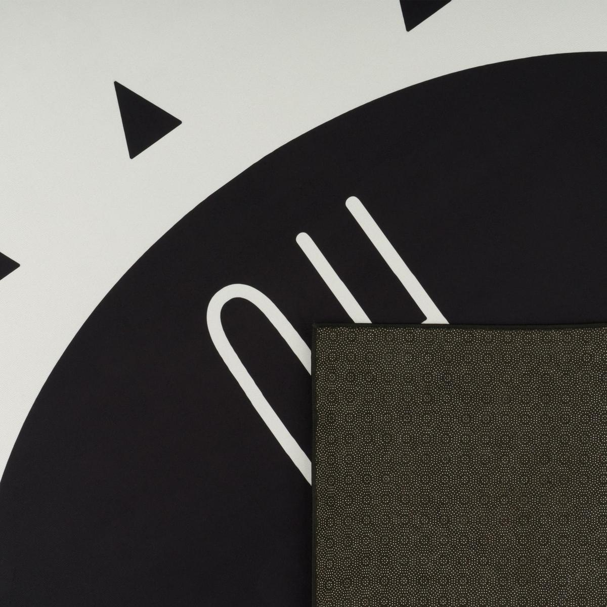 KINDERTEPPICH, mit Sprechblasenmuster, Schwarz, 140 x 200 cm - Schwarz, Textil (140/200cm) - KADIMA DESIGN