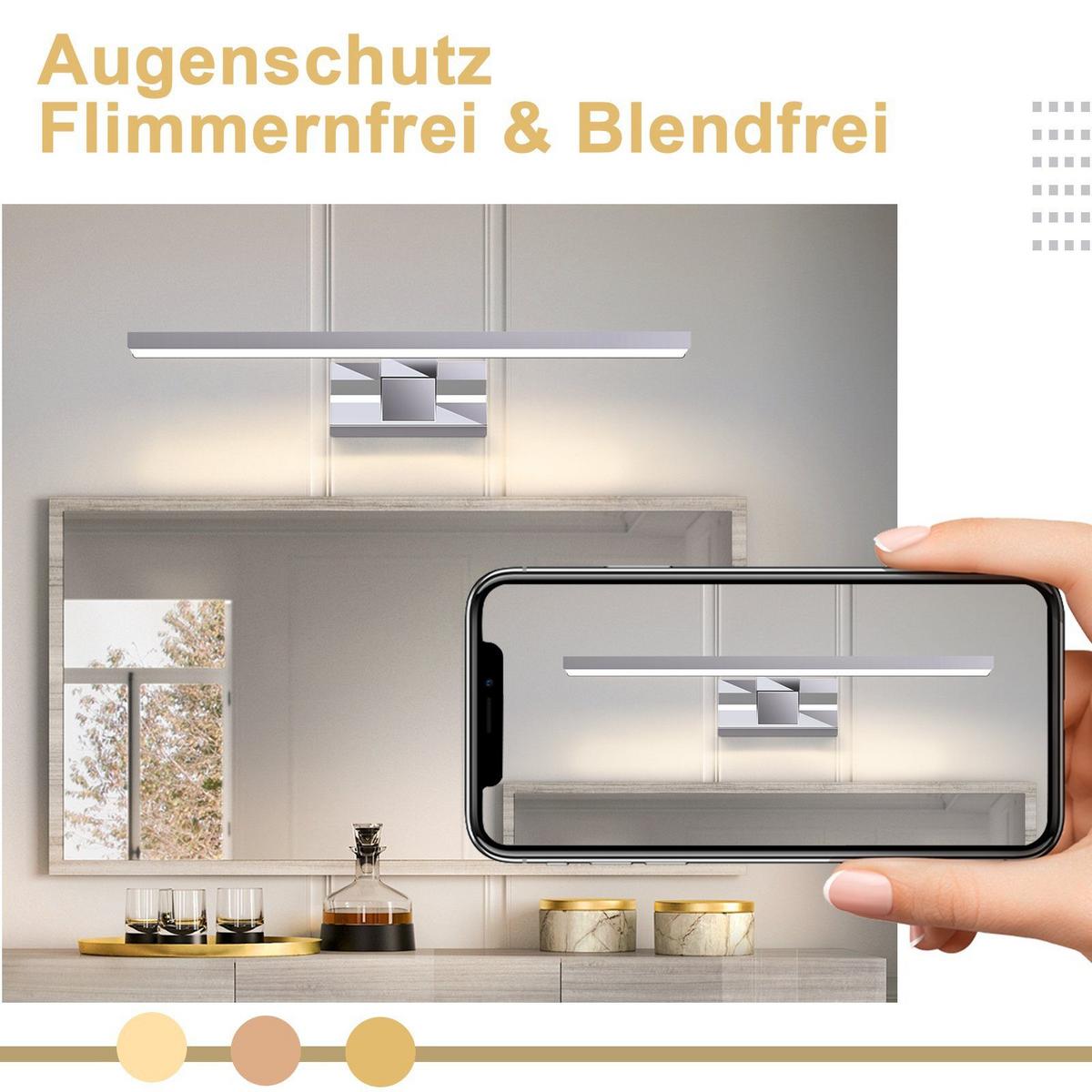 SPIEGELLEUCHTE INGOLSTADT 40/5.1/12.8 CM - Chromfarben, Metall (40/5.1/12.8cm) - Nettlife