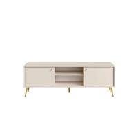 LOWBOARD SFERA 156,2/54,8/40,5 cm, Beige - Beige, Holzwerkstoff (156.2/54.8/40.5cm) - MASSENO