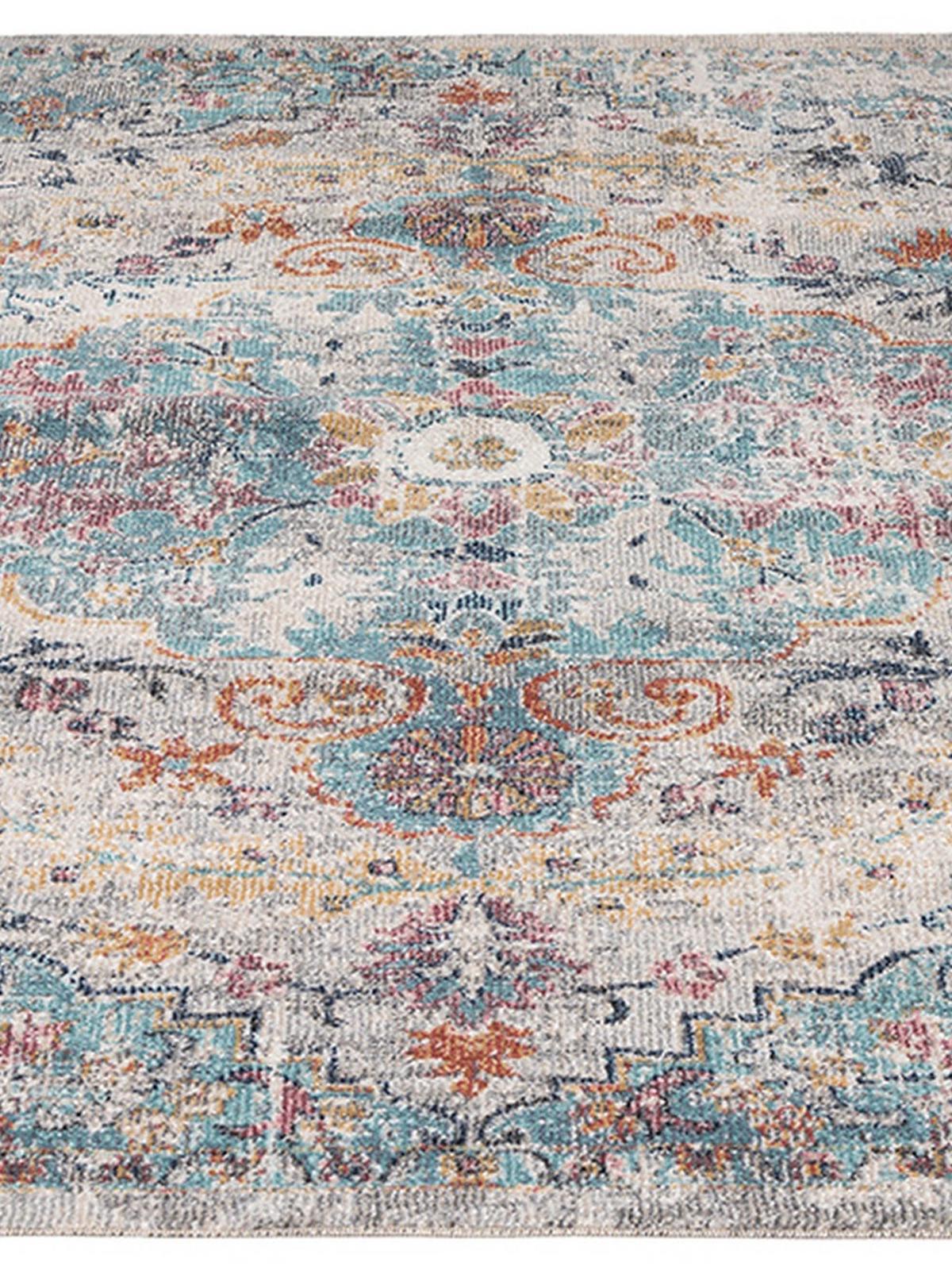 TEPPICH Outdoor Orientalisch LIMMAT Polypropylen Mehrfarbig 120 x 170 cm - Multicolor, Textil (120/170cm) - KADIMA DESIGN