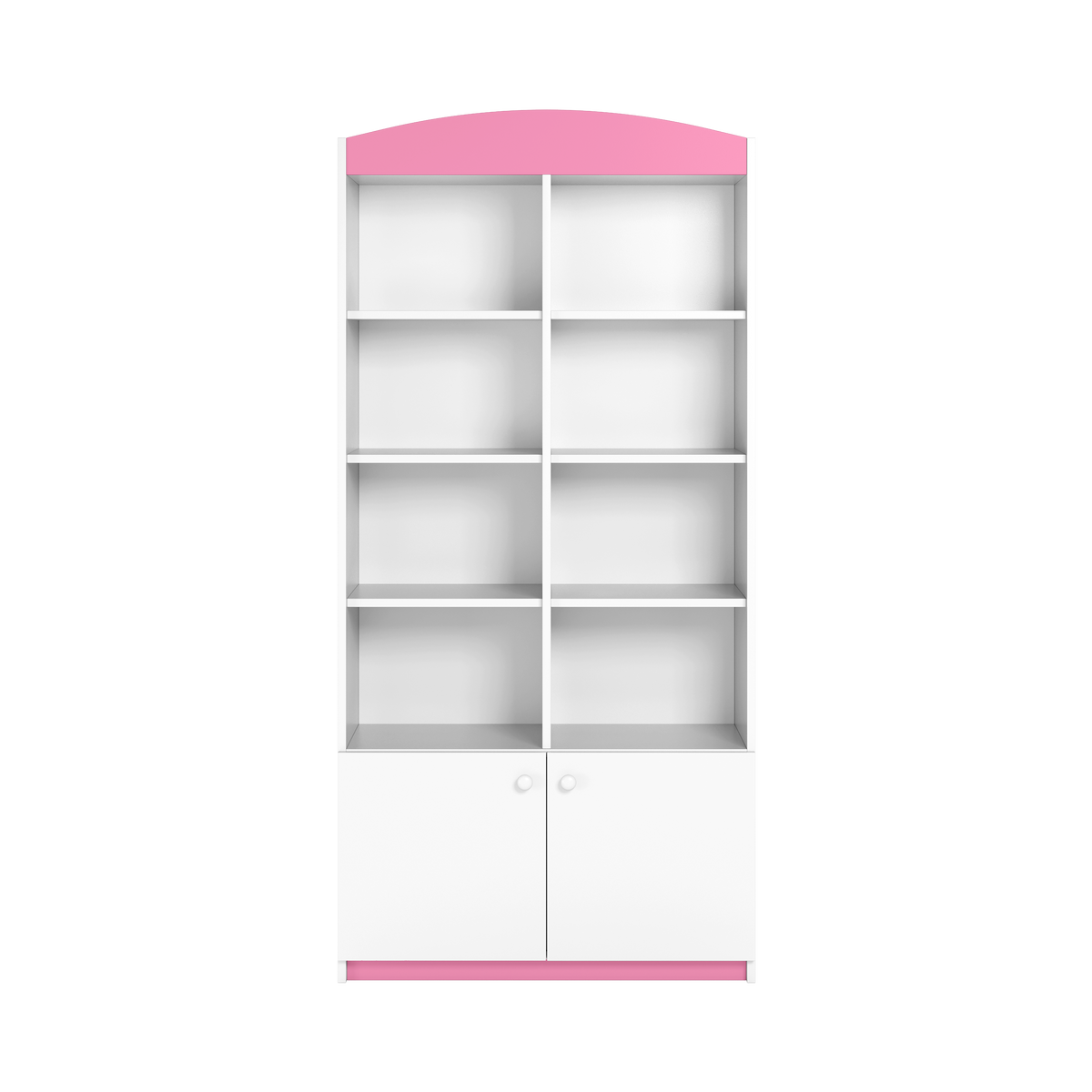 KINDERREGAL II Babydreams Hellrosa 90\180\36 - Hellrosa, Holzwerkstoff/Kunststoff (90/180/36cm) - RAUMHIRSCH FURNITURE