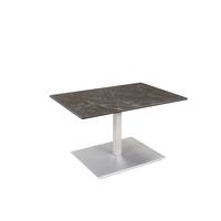 FUNKTIONSTISCH Cayla 90x60x47 höhenverstellbar Perlsilber/Keramik - Grau, Keramik (90/60/47cm) - 58aufmkessel