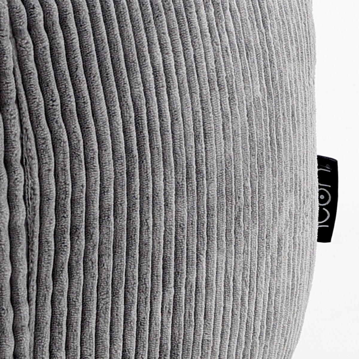 SITZSACK Klassisch Kingston, Cord - Anthrazit, Textil (85/50/85cm) - icon