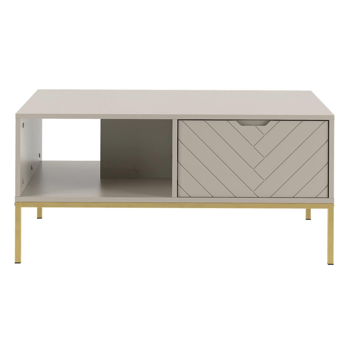 COUCHTISCH Daria Kaschmir - Kaschmir, Holzwerkstoff (68/104/69cm) - Petits-meubles
