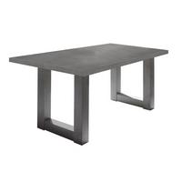 ESSTISCH ausziehbar Eila 3 140 x 90 x 75 Esszimmertisch Graphit - Grau, Holz (140/90/75cm) - 58aufmkessel