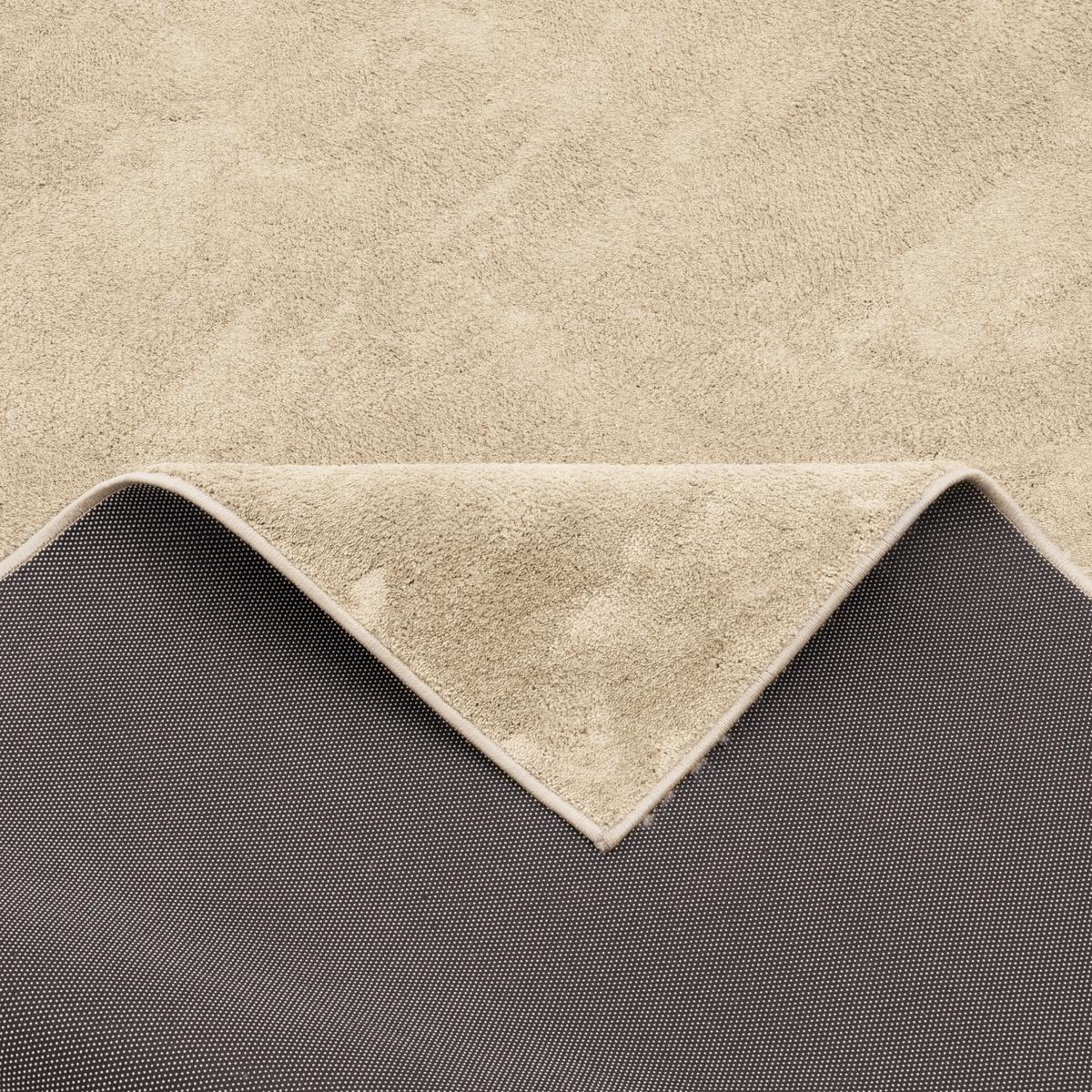 HOCHFLOR LANGFLOR TEPPICH SUPER SOFT MELIA - Beige, Textil (80/150cm) - Pergamon