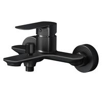 DUSCHARMATUR Schwarz Matt 21,2/18,3 cm - Schwarz, Metall (18/11/21cm) - EMKE