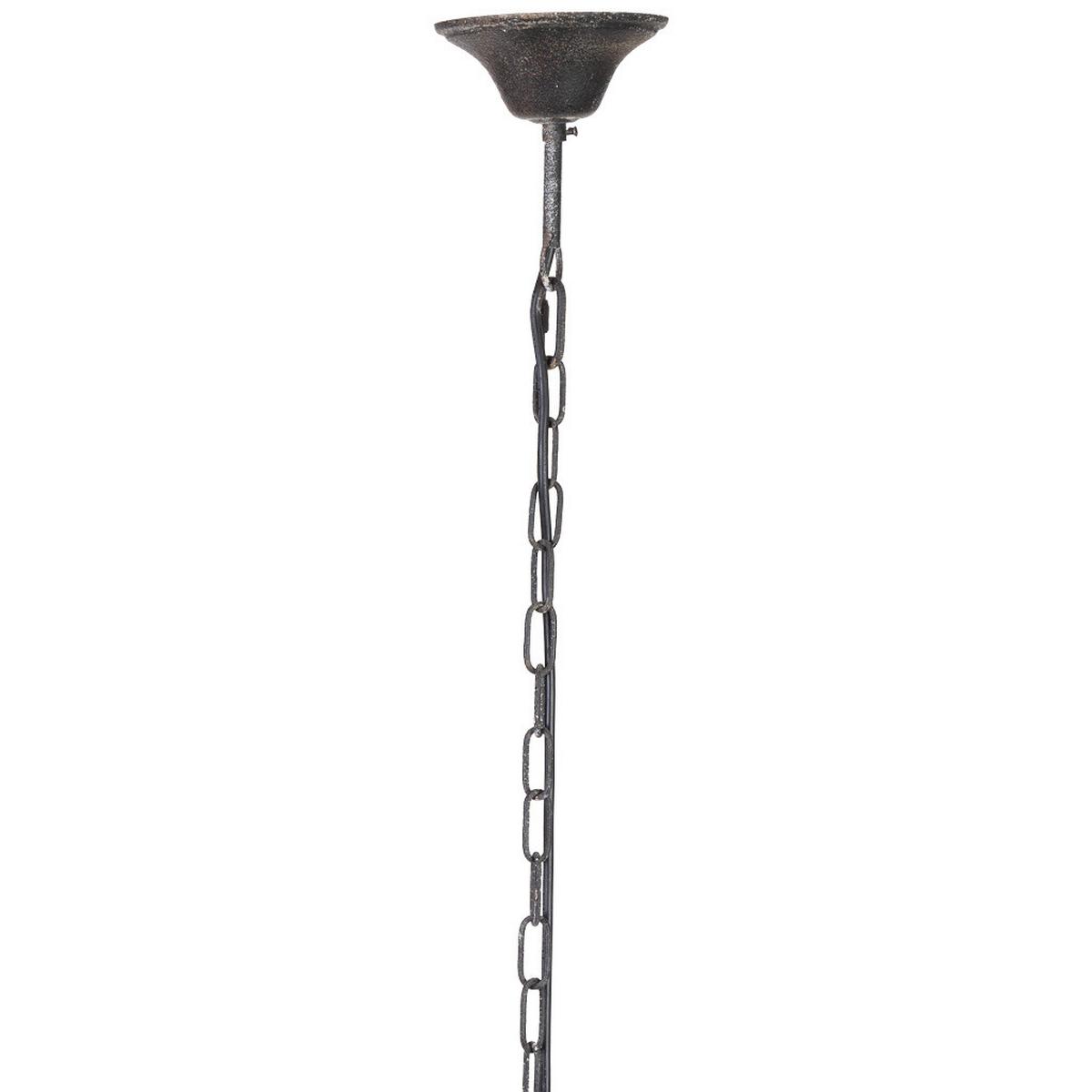 HÄNGELEUCHTE aus Metall D69x86 Cm - Schwarz, Metall (69/69/86cm) - Wanderlust