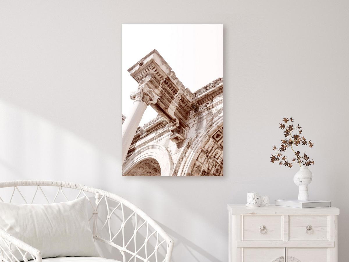 KUNSTDRUCK Beige 40/60 cm - Beige, Textil (40/60cm) - KUNSTLOFT
