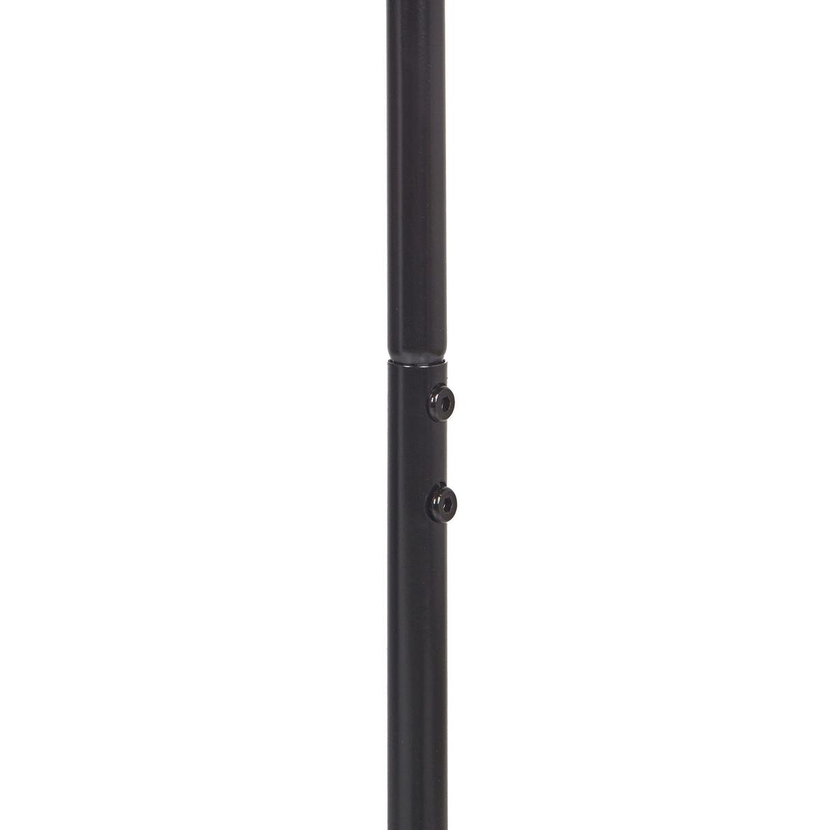 KLEIDERSTÄNDER Metall schwarz 174 cm Hardin - Schwarz, Metall (60/174/33cm) - Beliani