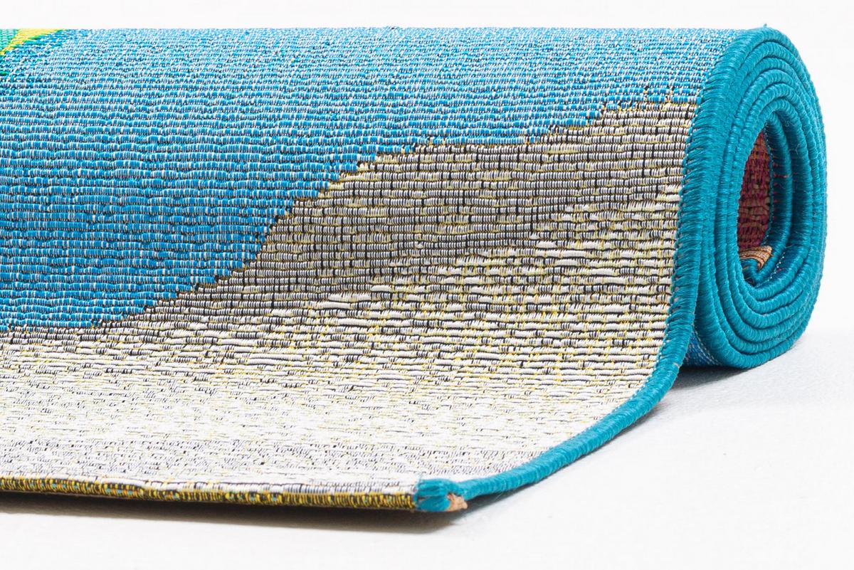 OUTDOORTEPPICH Rantum Beach 190x290 cm - Blau, Textil (190/290cm) - Sansibar SYLT