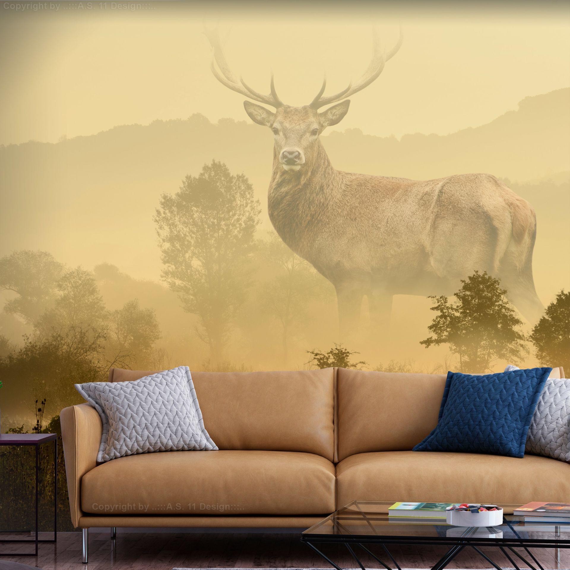 SELBSTKLEBENDE FOTOTAPETE 245/175 cm - Braun, Kunststoff/Textil (245/1cm) - KUNSTLOFT