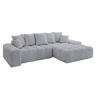 ECKSOFA Ottomane Rechts ENSI-L - 267x164x69 cm Titanfarben - Titanfarben, Holzwerkstoff/Kunststoff (164/267cm) - ALTDECOR