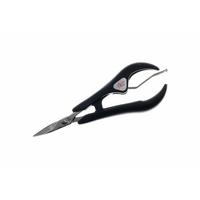 NAGELSCHERE EDELSTAHL SS-201, 12.3 cm - Silberfarben/Schwarz, Metall (4.5/1.2/12.3cm) - Seki EDGE