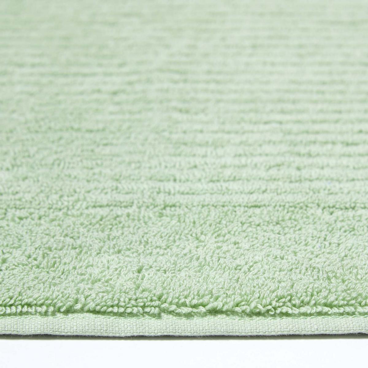 BADEMATTE Imperial 50/80 cm, Baumwolle - Salbeigrün, Textil (50/80cm) - Homescapes