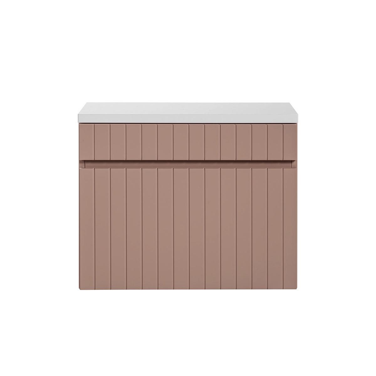 WASCHTISCHUNTERSCHRANK 60.4cm Zelie Rose - Pink, Holzwerkstoff (60.4/48/46cm) - Petits-meubles