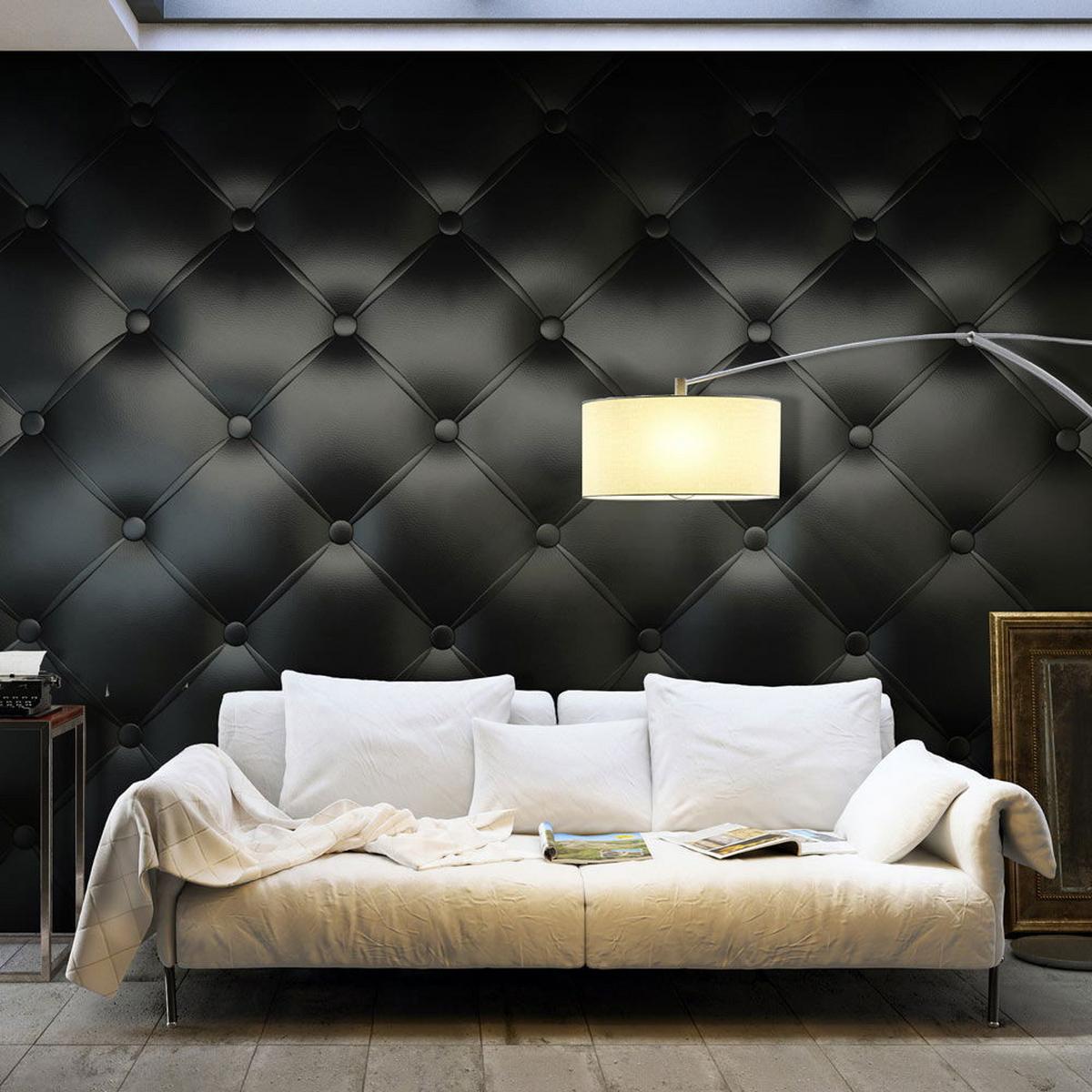 VLIESTAPETE 100/70 cm - Schwarz, Textil (100/1cm) - KUNSTLOFT