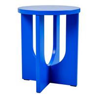BEISTELLTISCH Kysdajore - Blau, Holzwerkstoff (40/40/50cm) - [en.casa]