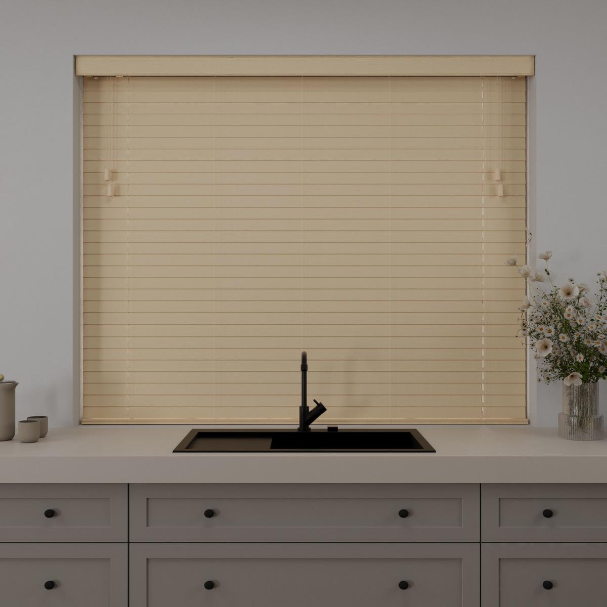 HOLZJALOUSIEN Cocoon Naturel - Naturfarben, Holz (210/175cm) - Cocoon Home Concepts