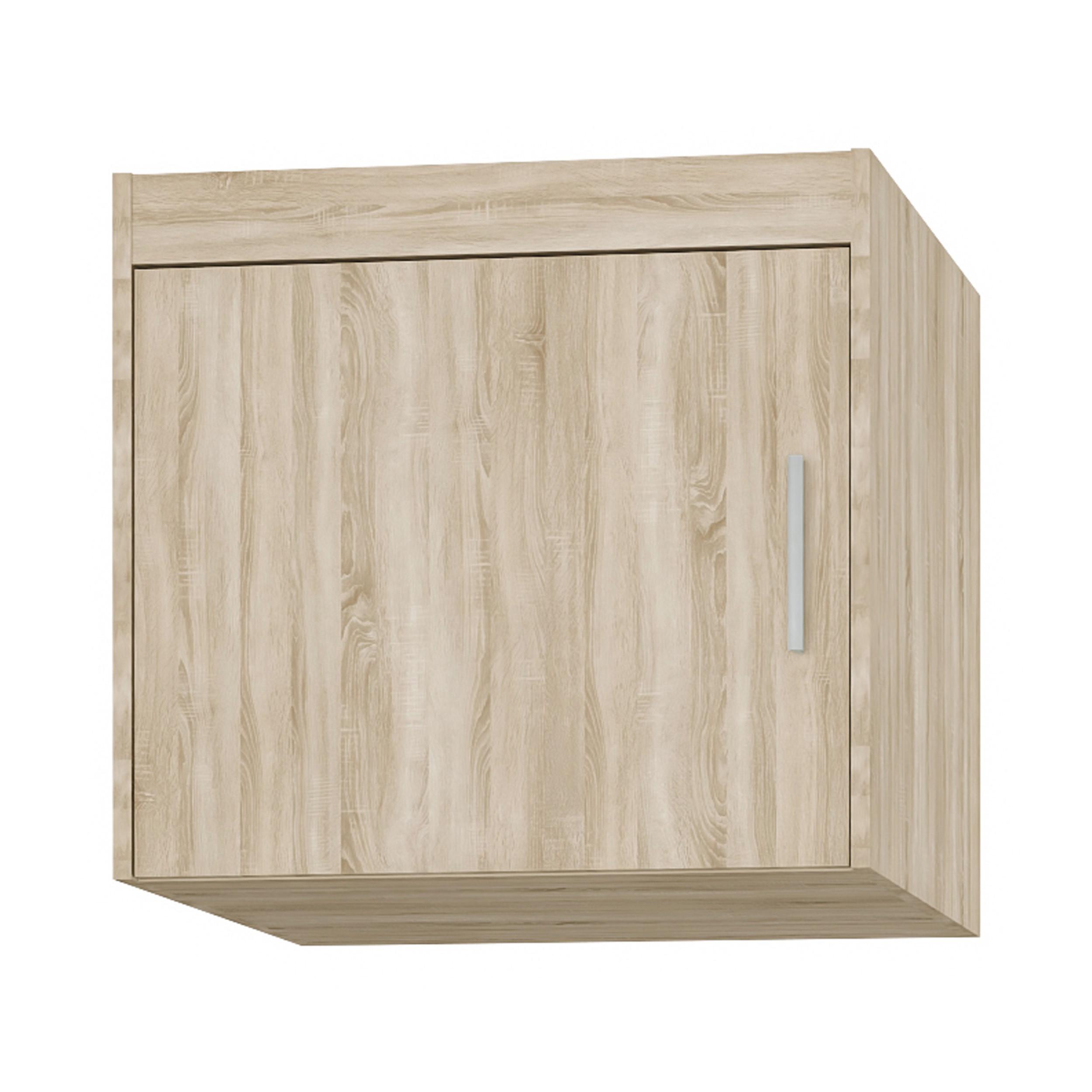 AUFSATZSCHRANK Storicos Sonoma Eiche 59,9/55/53cm - 1T Modern - Sonoma Eiche, Holzwerkstoff/Kunststoff (60/55/53cm) - AX Living