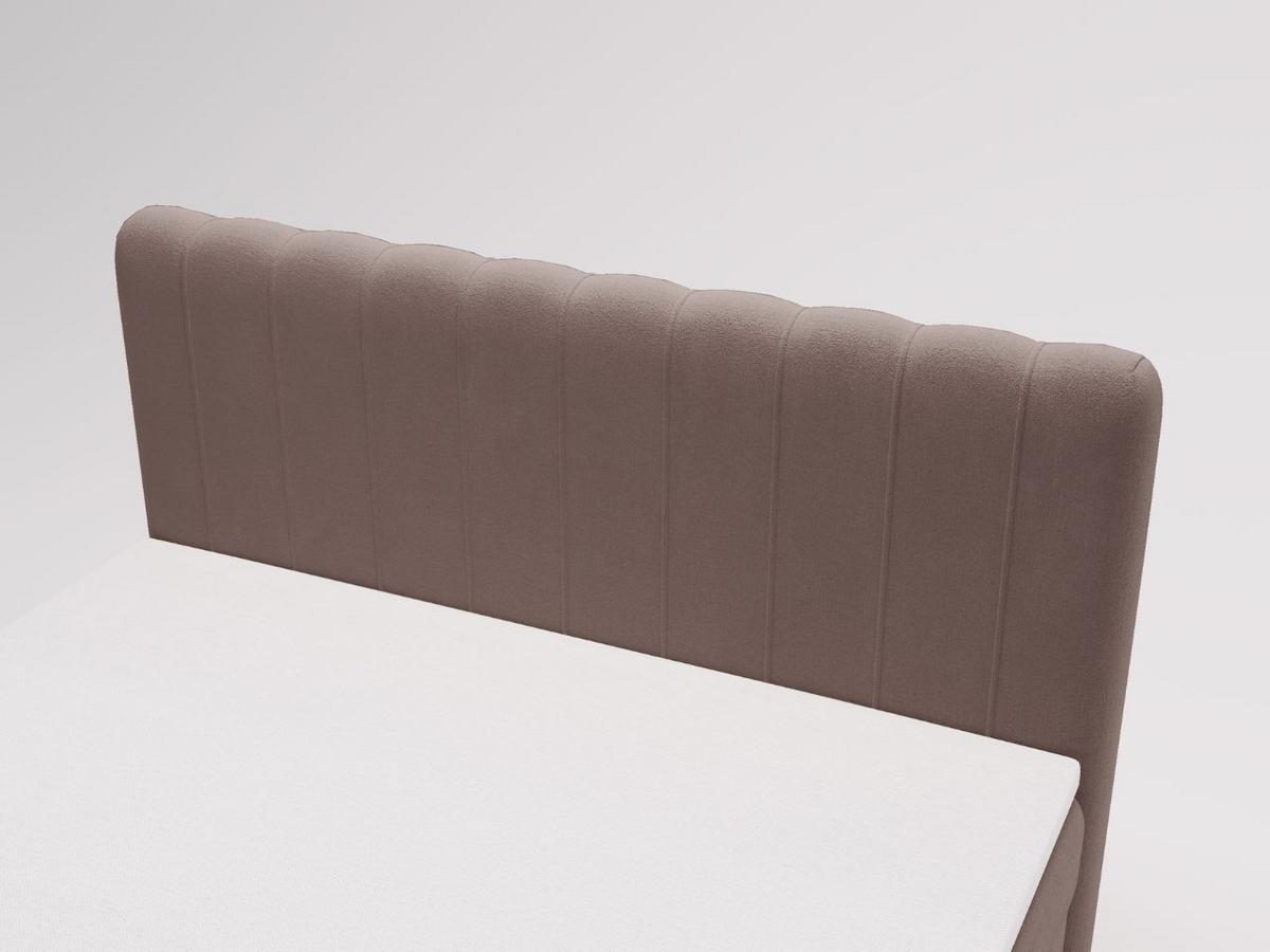 BOXBETT Osteno 140x200 Braun - Braun, Holz/Textil (140/200cm) - Graingold