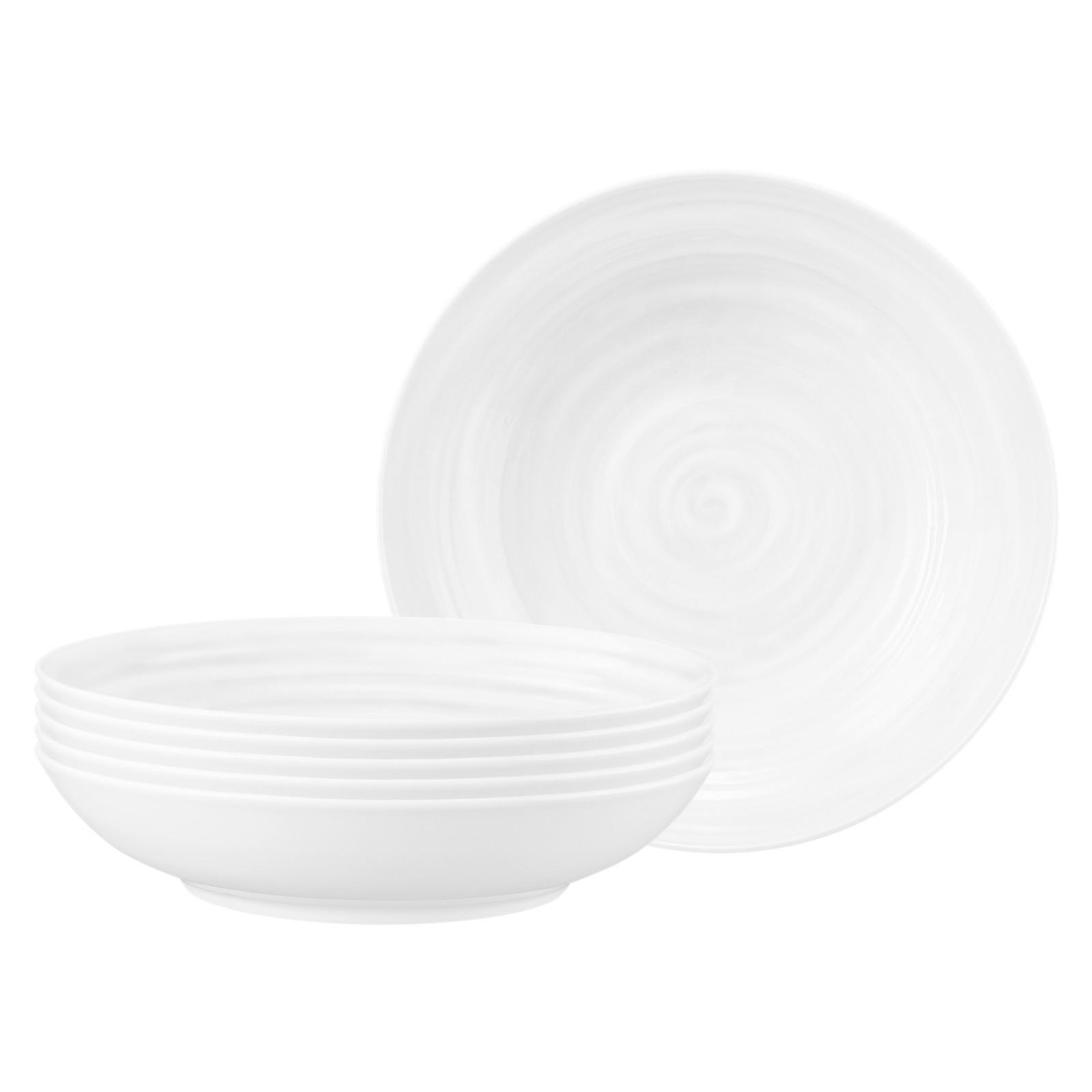 PASTATELLER Terra Weiß ø 26 cm 6er Set - Weiß, Keramik (26cm) - Seltmann Weiden