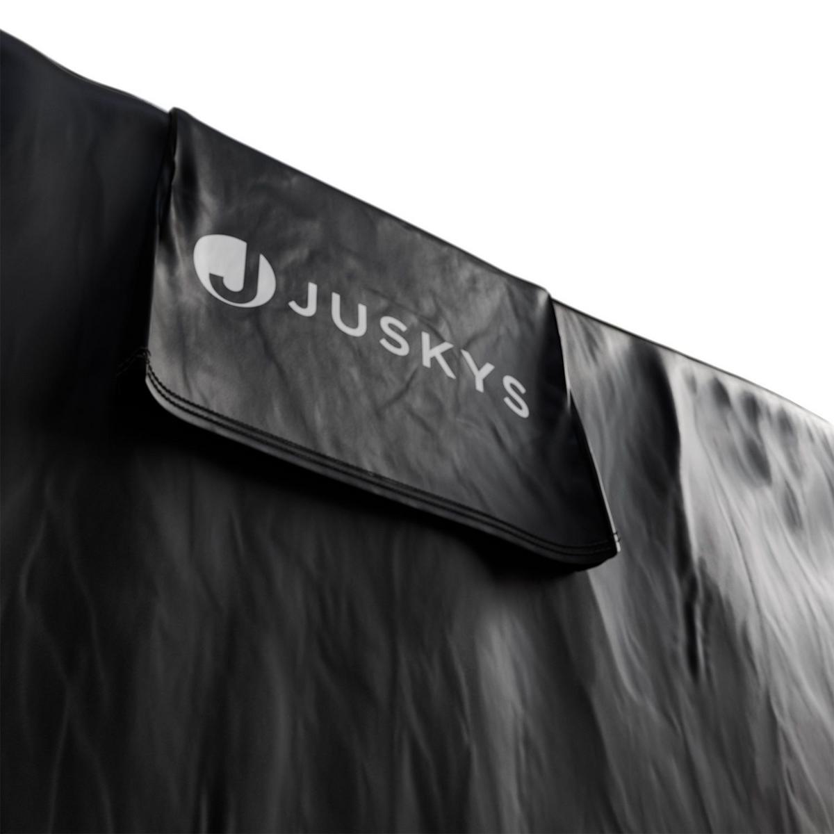GARTENMÖBELABDECKUNG CoverSafe Pro schwarz - Schwarz, Kunststoff (100/75/160cm) - Juskys