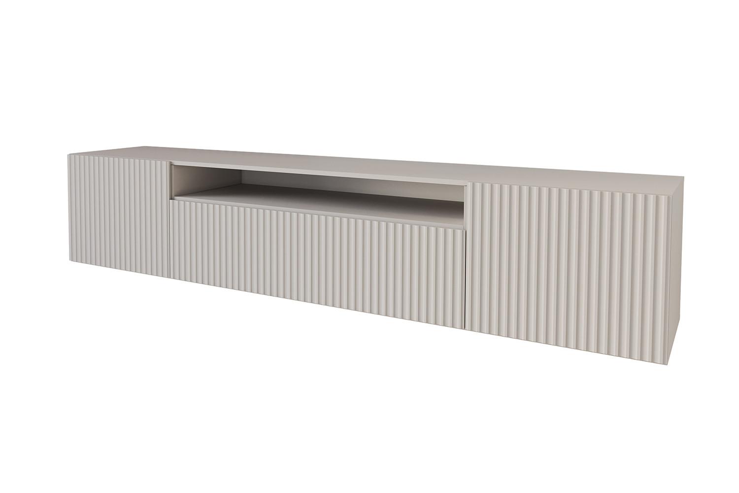 LOWBOARD NOA-2-W 200x40x41 cm - Kaschmir - Kaschmir, Holzwerkstoff (200/40/41cm) - ALTDECOR