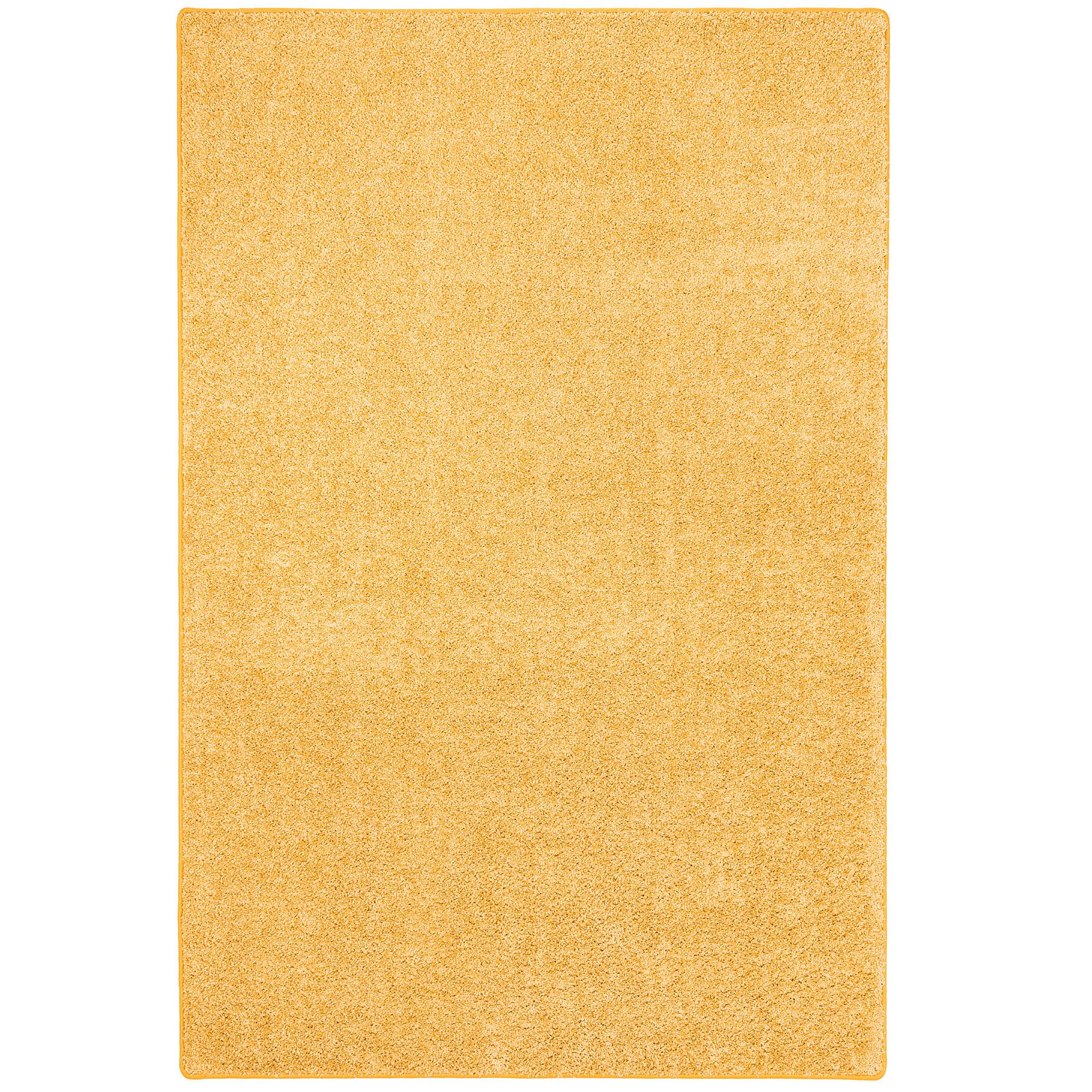 HOCHFLOR VELOURS TEPPICH MONA - Currygelb, Textil (80/240cm) - Snapstyle
