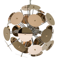 HÄNGELEUCHTE Zambezi 50/50/158 cm - Kupferfarben, Metall (50/50/158cm) - Beliani