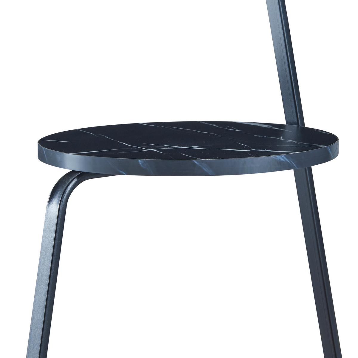 BEISTELLTISCH Sipoo - Walnussfarben, Holzwerkstoff (37/46/74cm) - [en.casa]