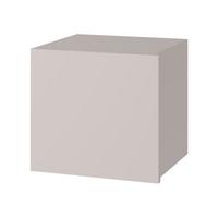 WANDSCHRANK Calabrini 07 - Kaschmir, Holzwerkstoff (34/34/32cm) - MIRJAN24