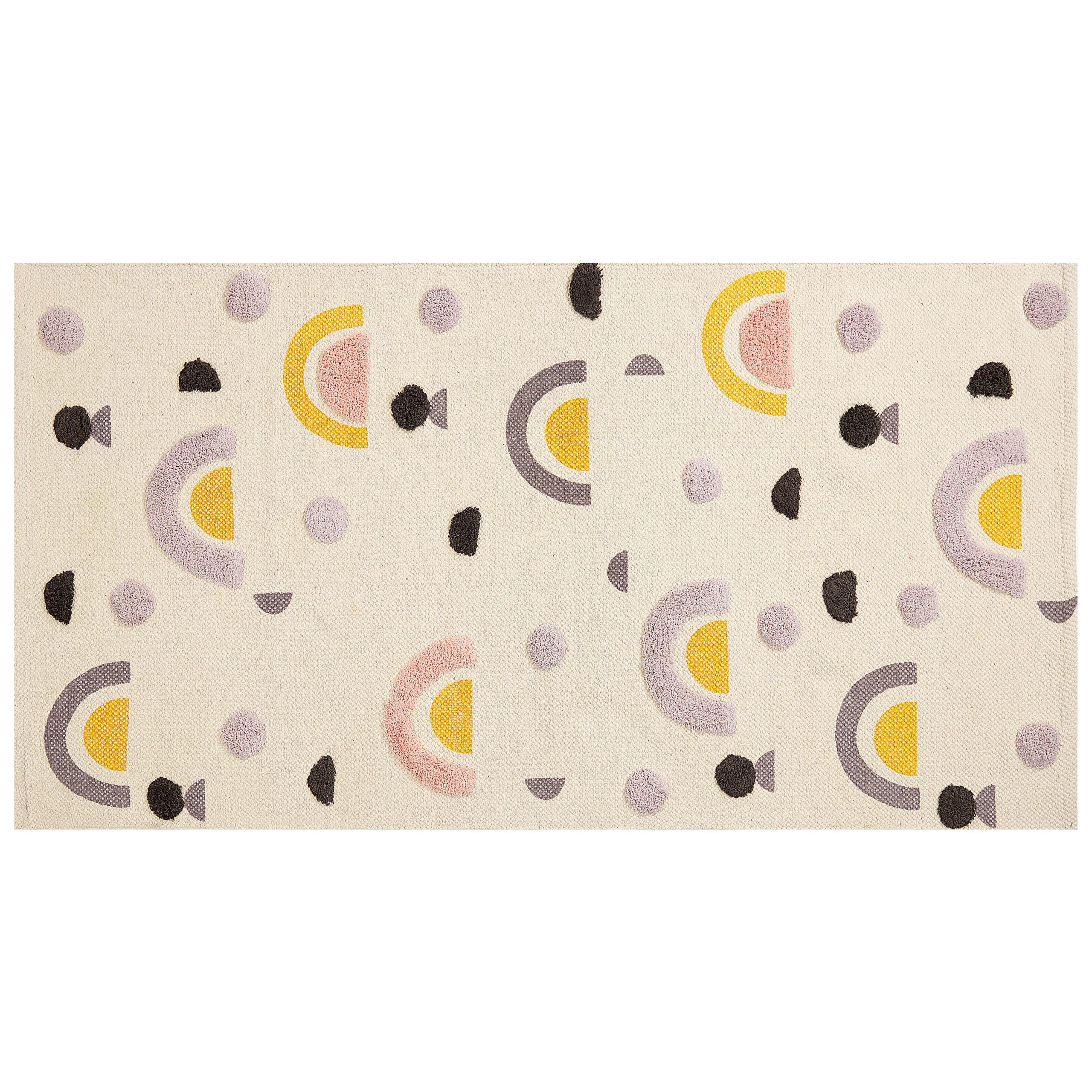 KURZFLOR-KINDERTEPPICH Curup 150/80 cm - Multicolor, Textil (80/150cm) - Beliani